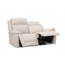 San Marco Leather 2 Seater Sofa with Electric Recliners